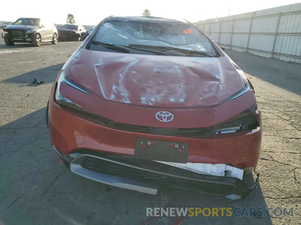 5 Photograph of a damaged car JTDACAAU3P3005009 TOYOTA PRIUS 2023