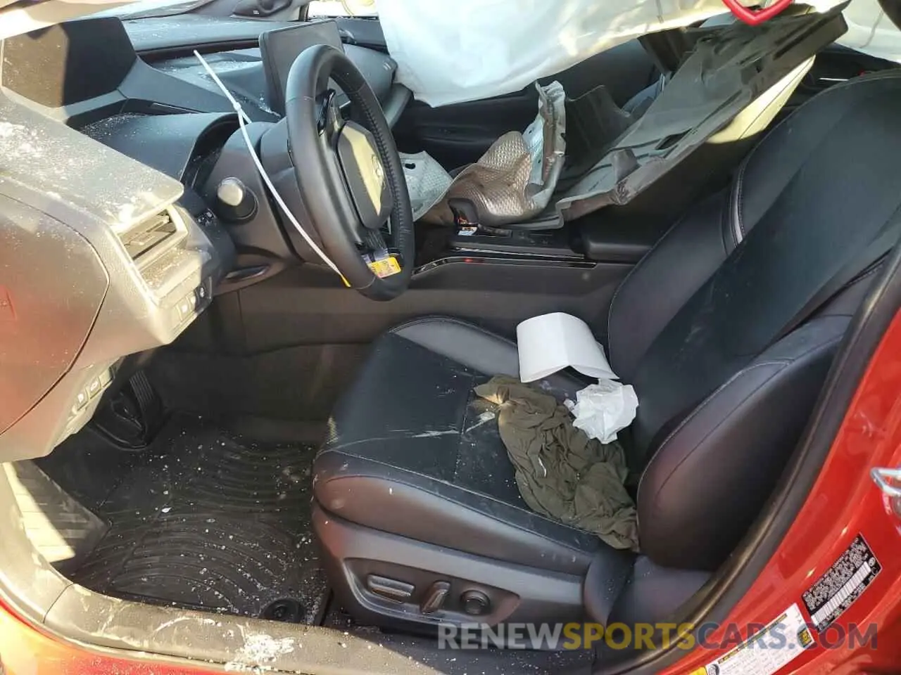 7 Photograph of a damaged car JTDACAAU3P3005009 TOYOTA PRIUS 2023