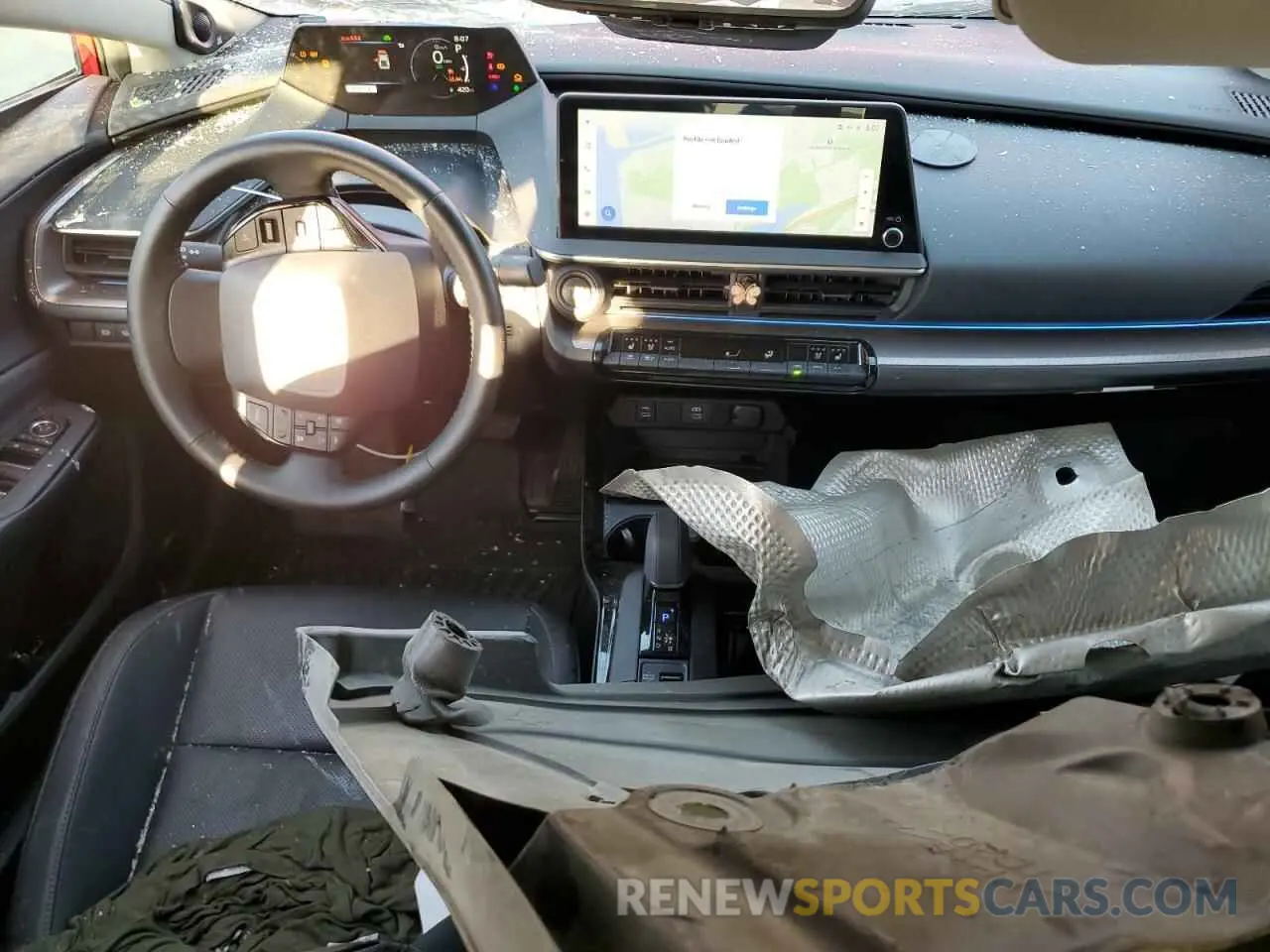 8 Photograph of a damaged car JTDACAAU3P3005009 TOYOTA PRIUS 2023