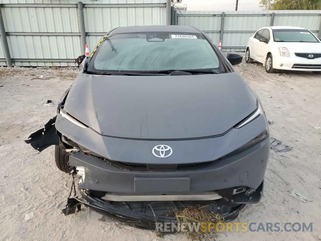 5 Photograph of a damaged car JTDACAAU3P3011294 TOYOTA PRIUS 2023