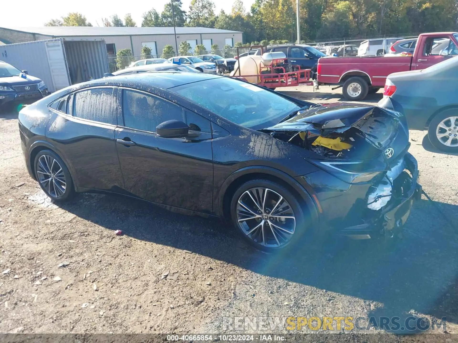1 Photograph of a damaged car JTDACAAU4P3003348 TOYOTA PRIUS 2023
