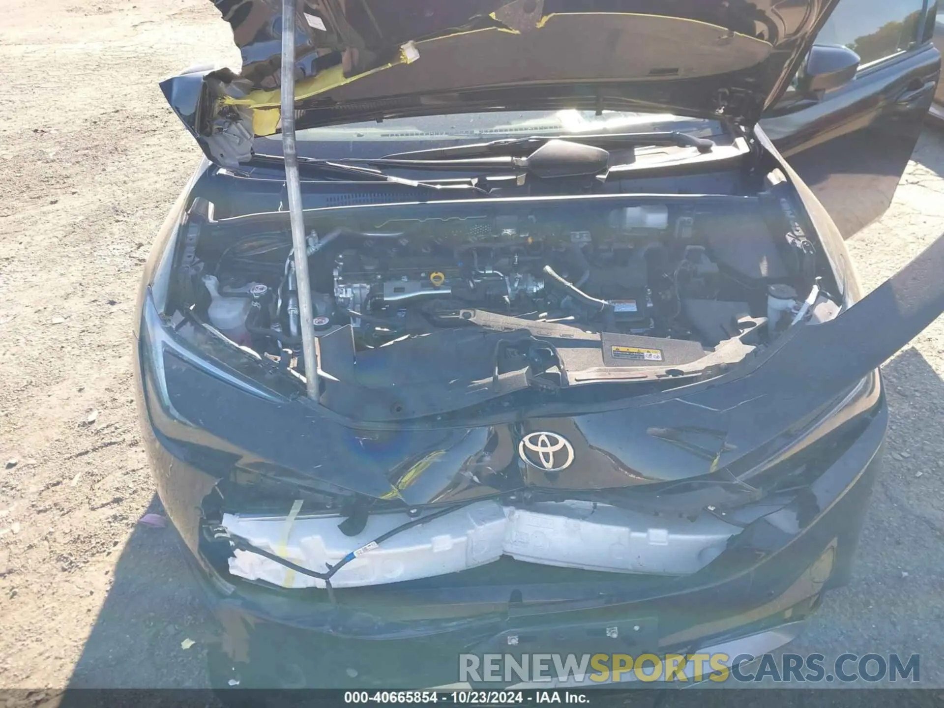 10 Photograph of a damaged car JTDACAAU4P3003348 TOYOTA PRIUS 2023