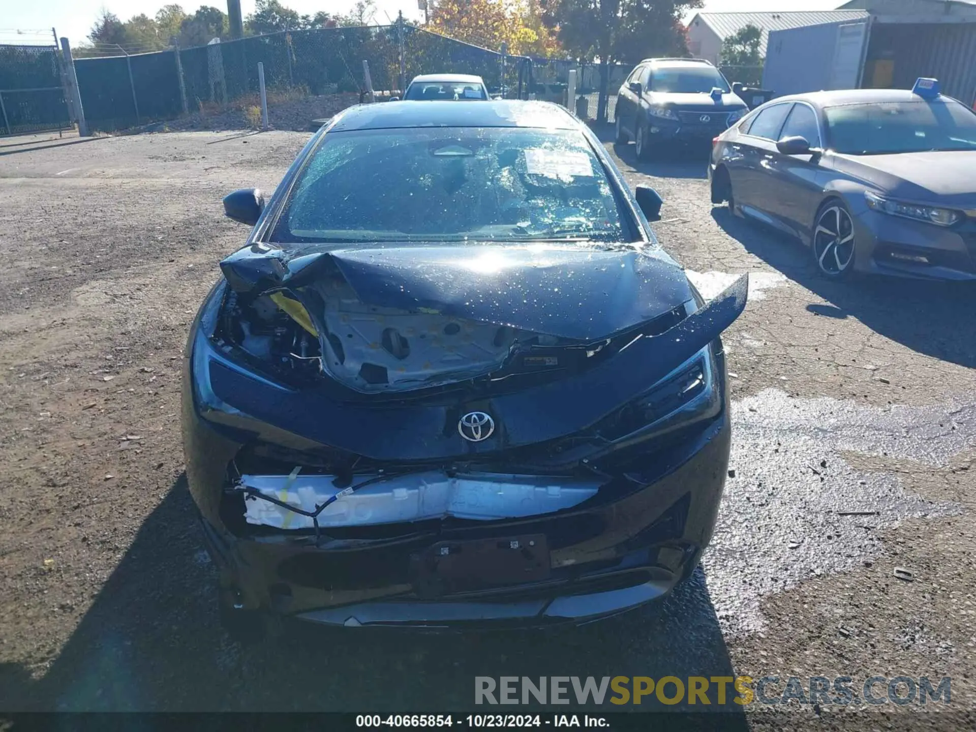 12 Photograph of a damaged car JTDACAAU4P3003348 TOYOTA PRIUS 2023