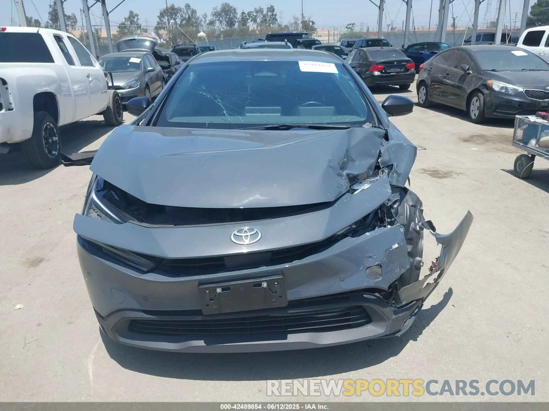 12 Photograph of a damaged car JTDACAAU4P3007982 TOYOTA PRIUS 2023