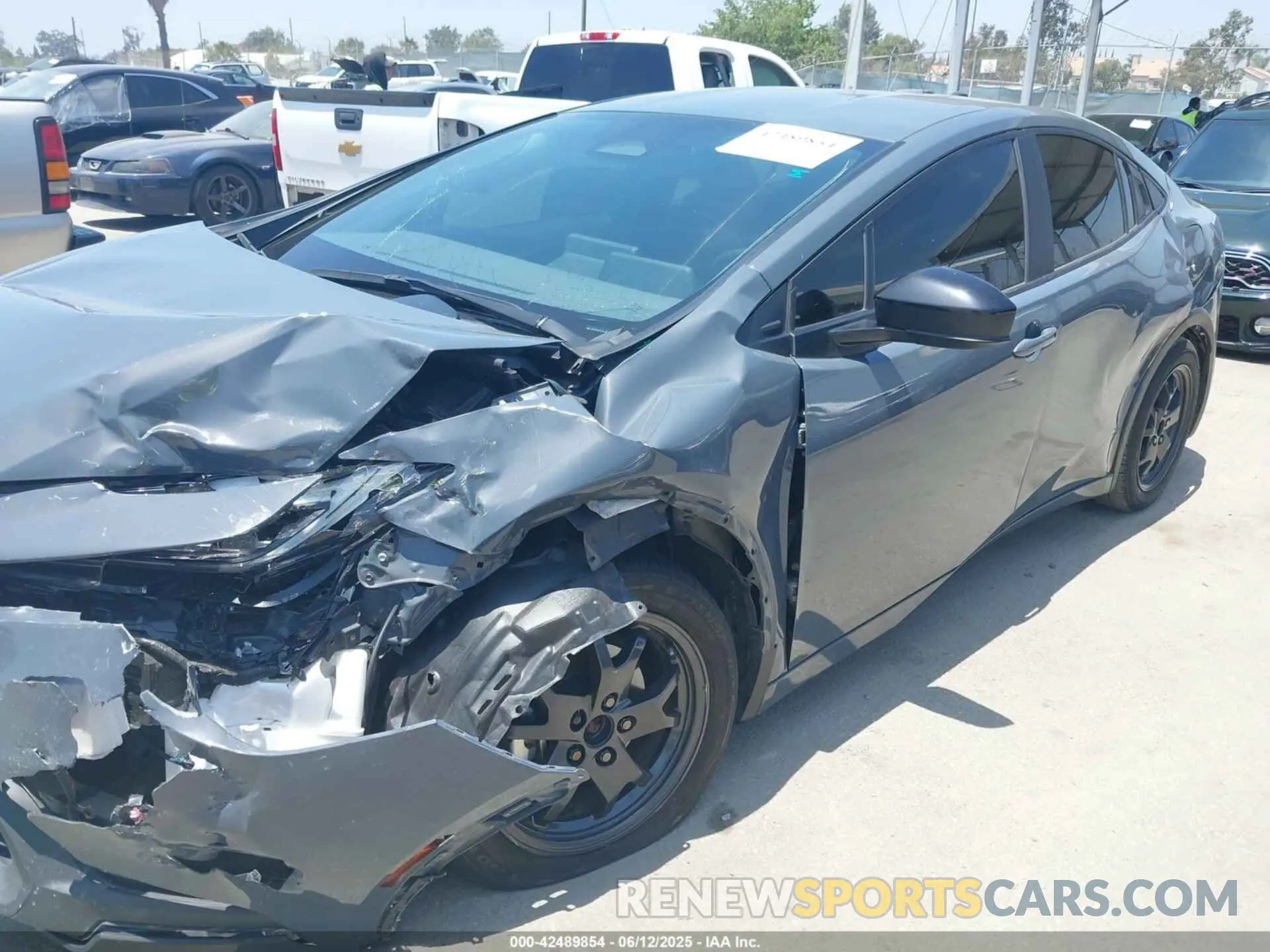 6 Photograph of a damaged car JTDACAAU4P3007982 TOYOTA PRIUS 2023