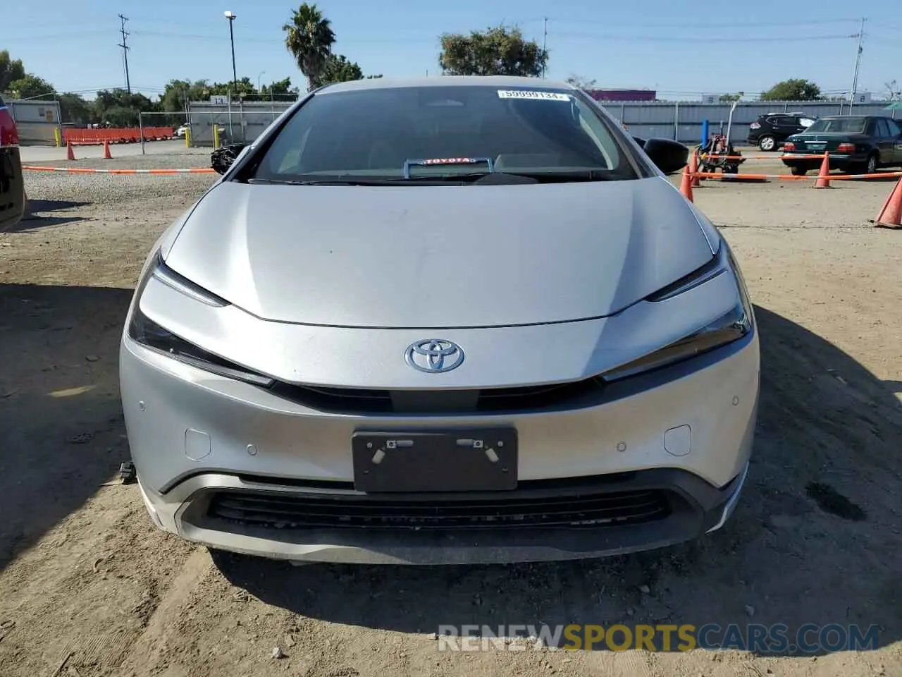 5 Photograph of a damaged car JTDACAAU4P3008341 TOYOTA PRIUS 2023
