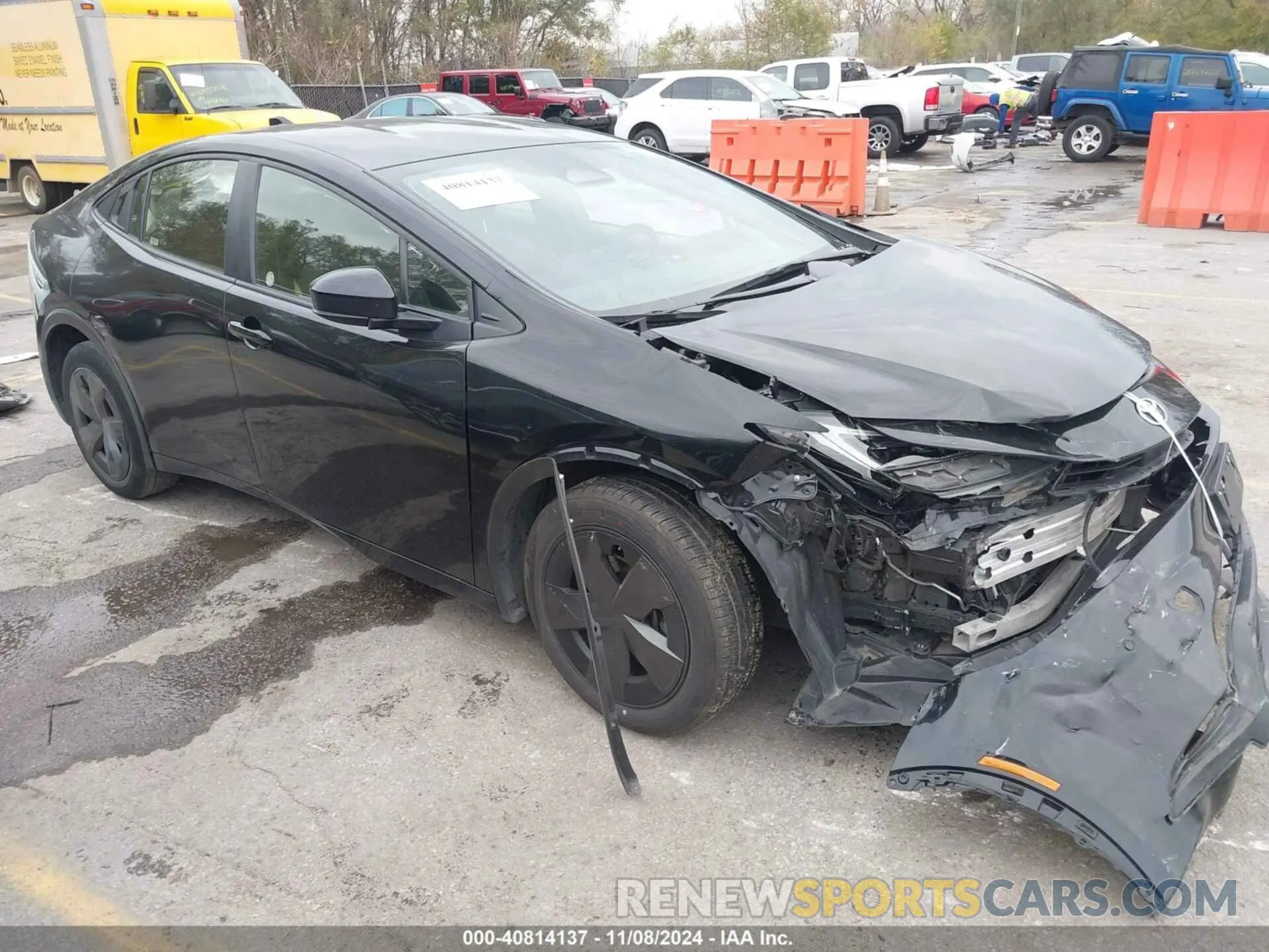 1 Photograph of a damaged car JTDACAAU4P3009537 TOYOTA PRIUS 2023