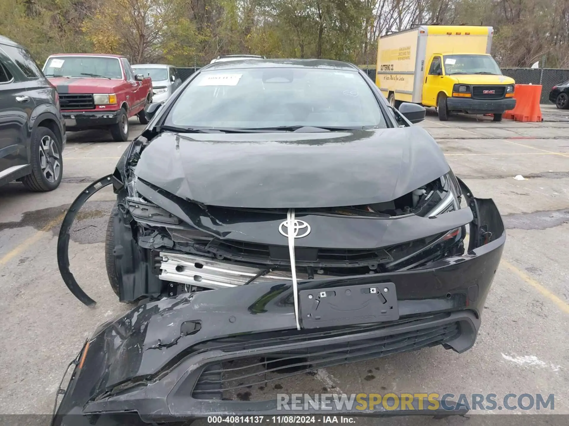 13 Photograph of a damaged car JTDACAAU4P3009537 TOYOTA PRIUS 2023