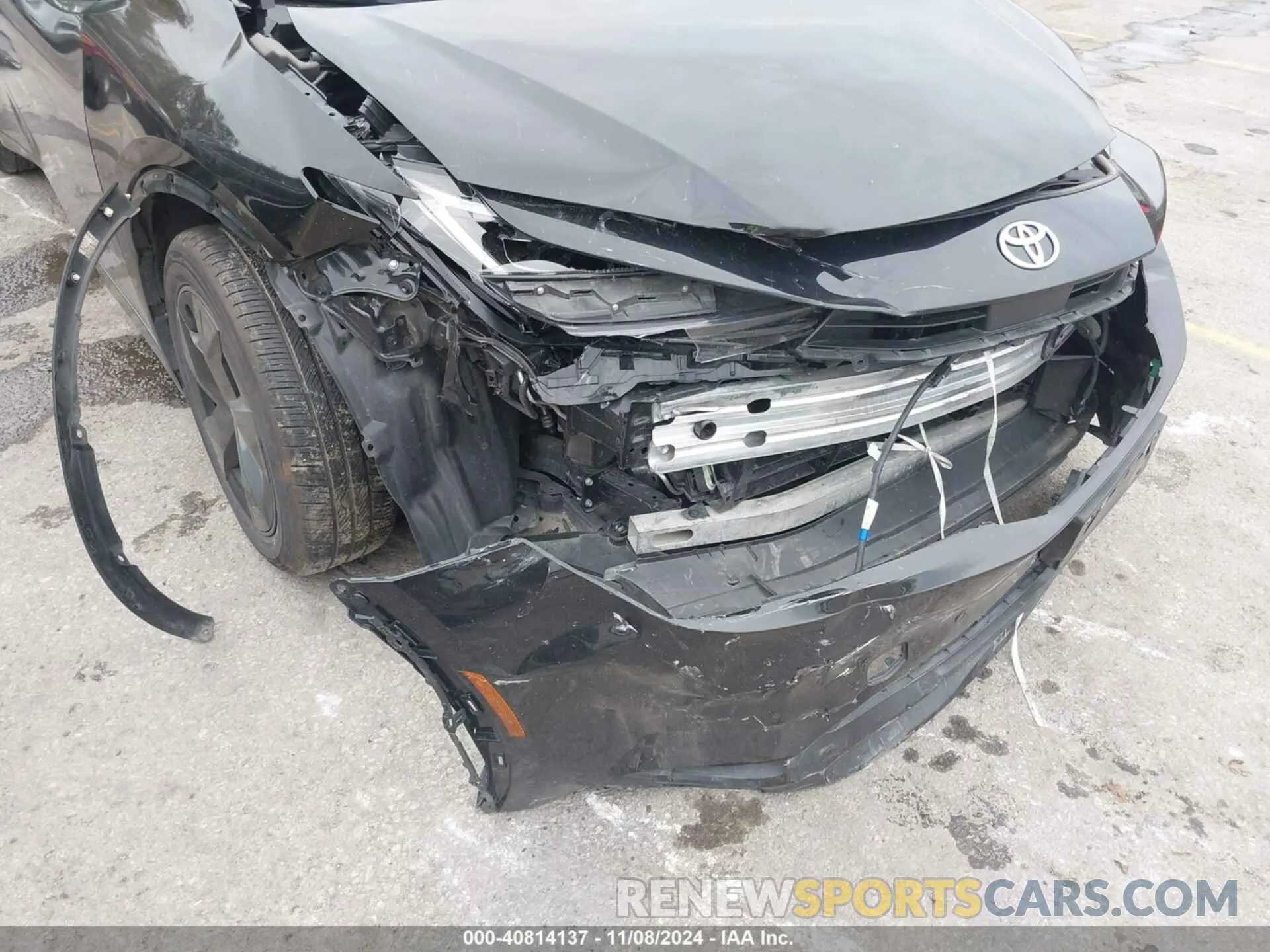 6 Photograph of a damaged car JTDACAAU4P3009537 TOYOTA PRIUS 2023