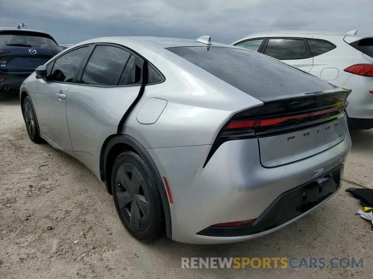 2 Photograph of a damaged car JTDACAAU4P3011417 TOYOTA PRIUS 2023