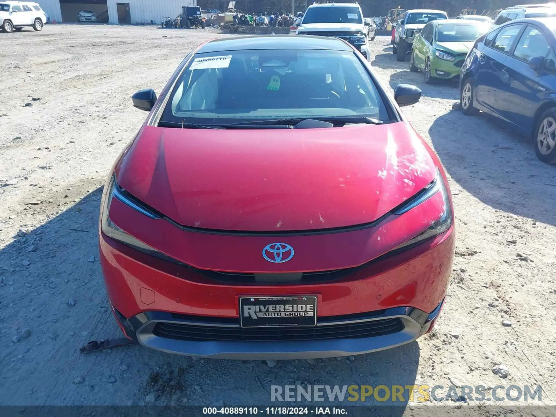 11 Photograph of a damaged car JTDACAAU4P3013801 TOYOTA PRIUS 2023