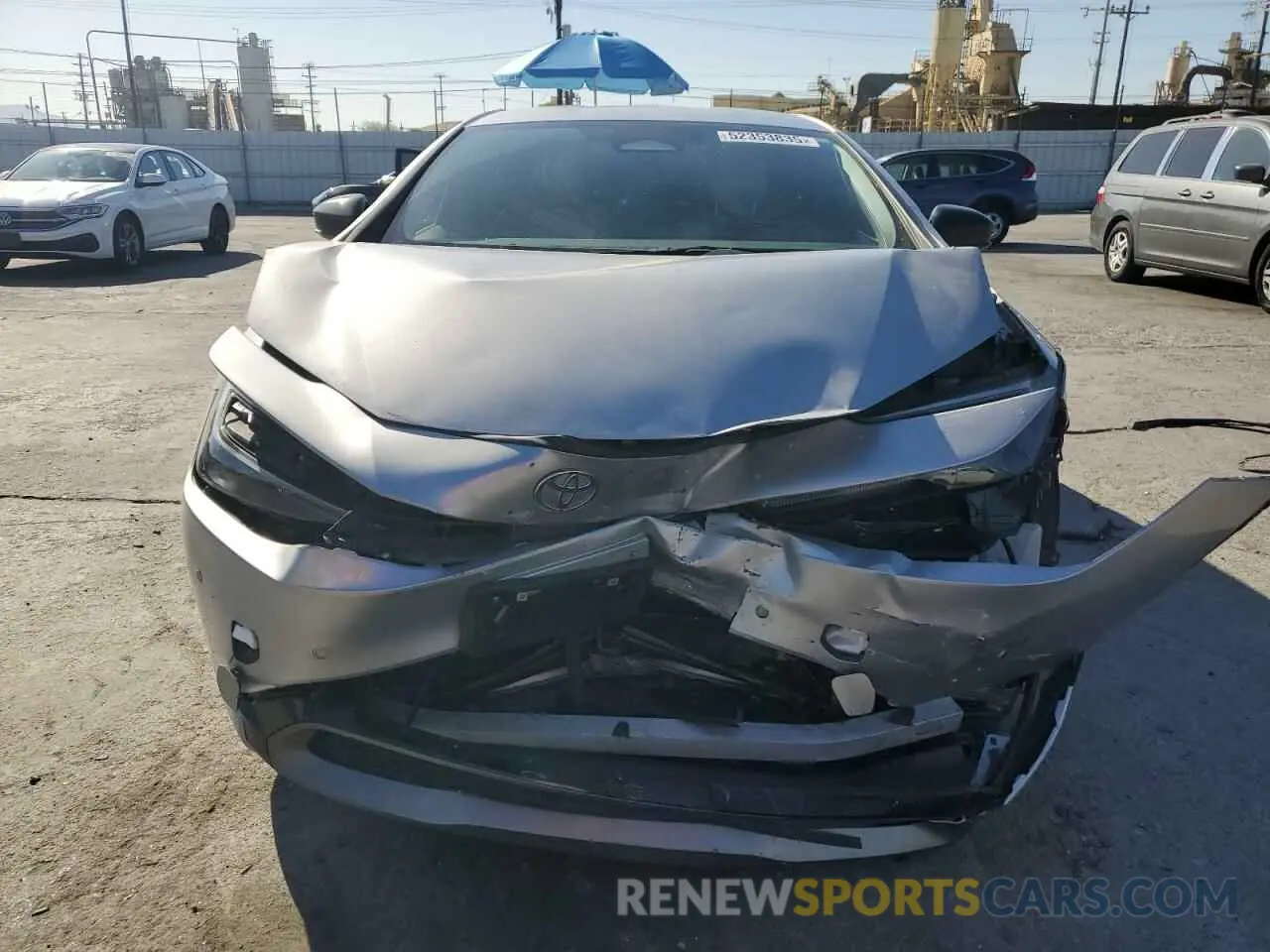 5 Photograph of a damaged car JTDACAAU5P3006520 TOYOTA PRIUS 2023