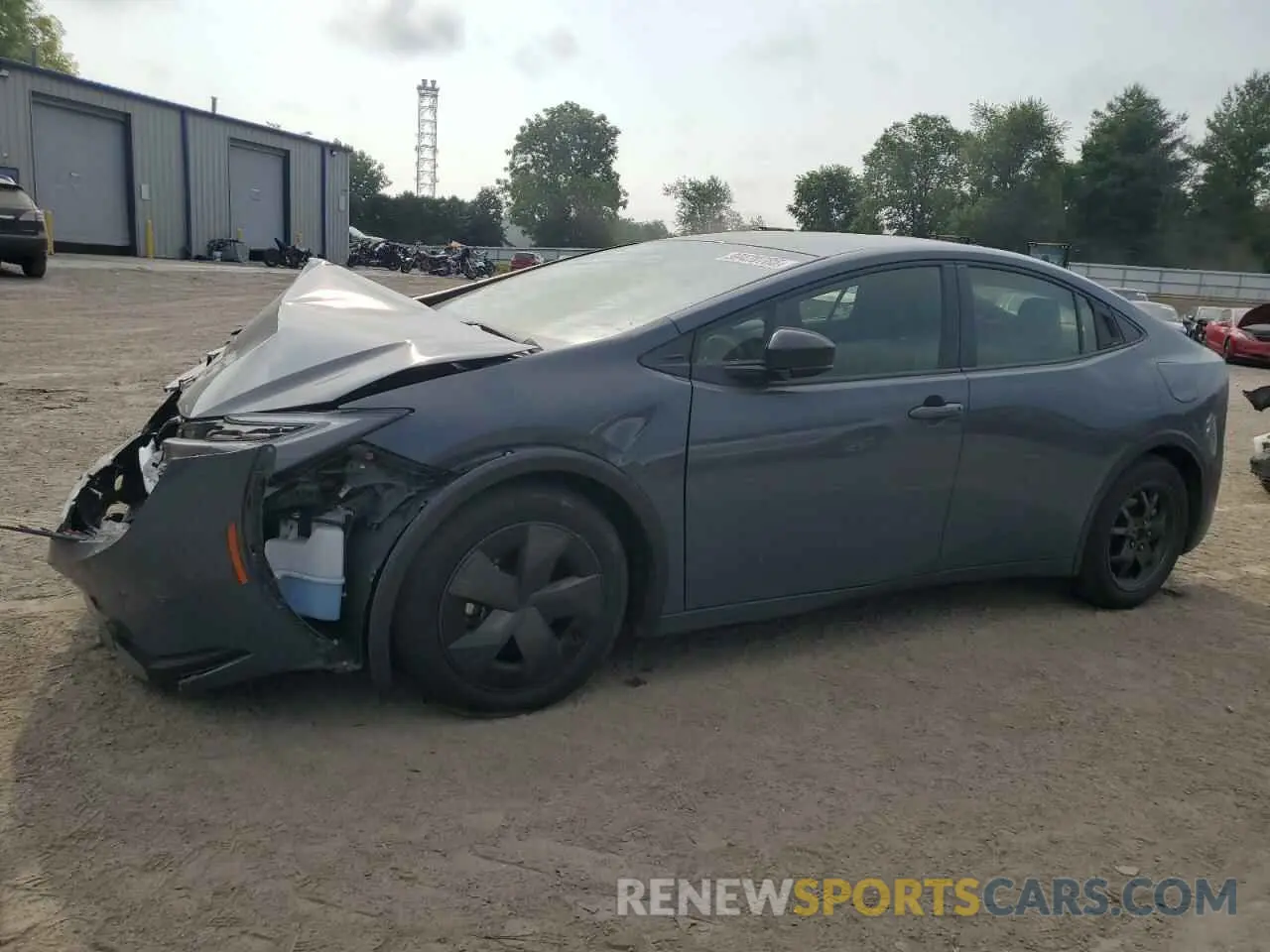 1 Photograph of a damaged car JTDACAAU5P3007263 TOYOTA PRIUS 2023