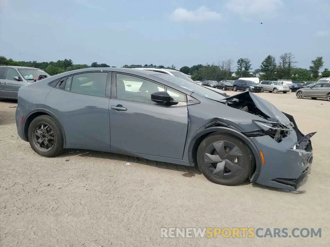 4 Photograph of a damaged car JTDACAAU5P3007263 TOYOTA PRIUS 2023