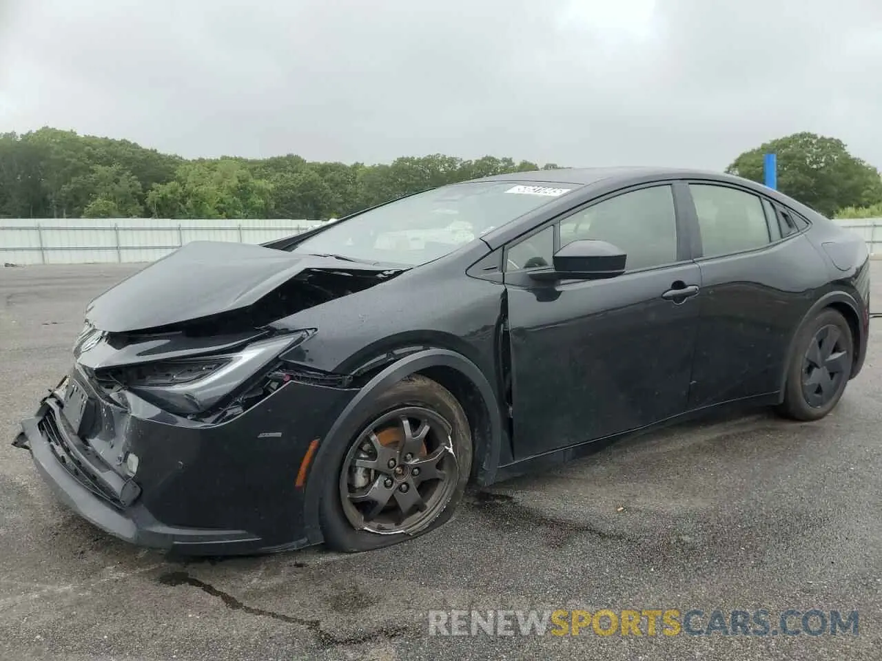 1 Photograph of a damaged car JTDACAAU5P3007571 TOYOTA PRIUS 2023