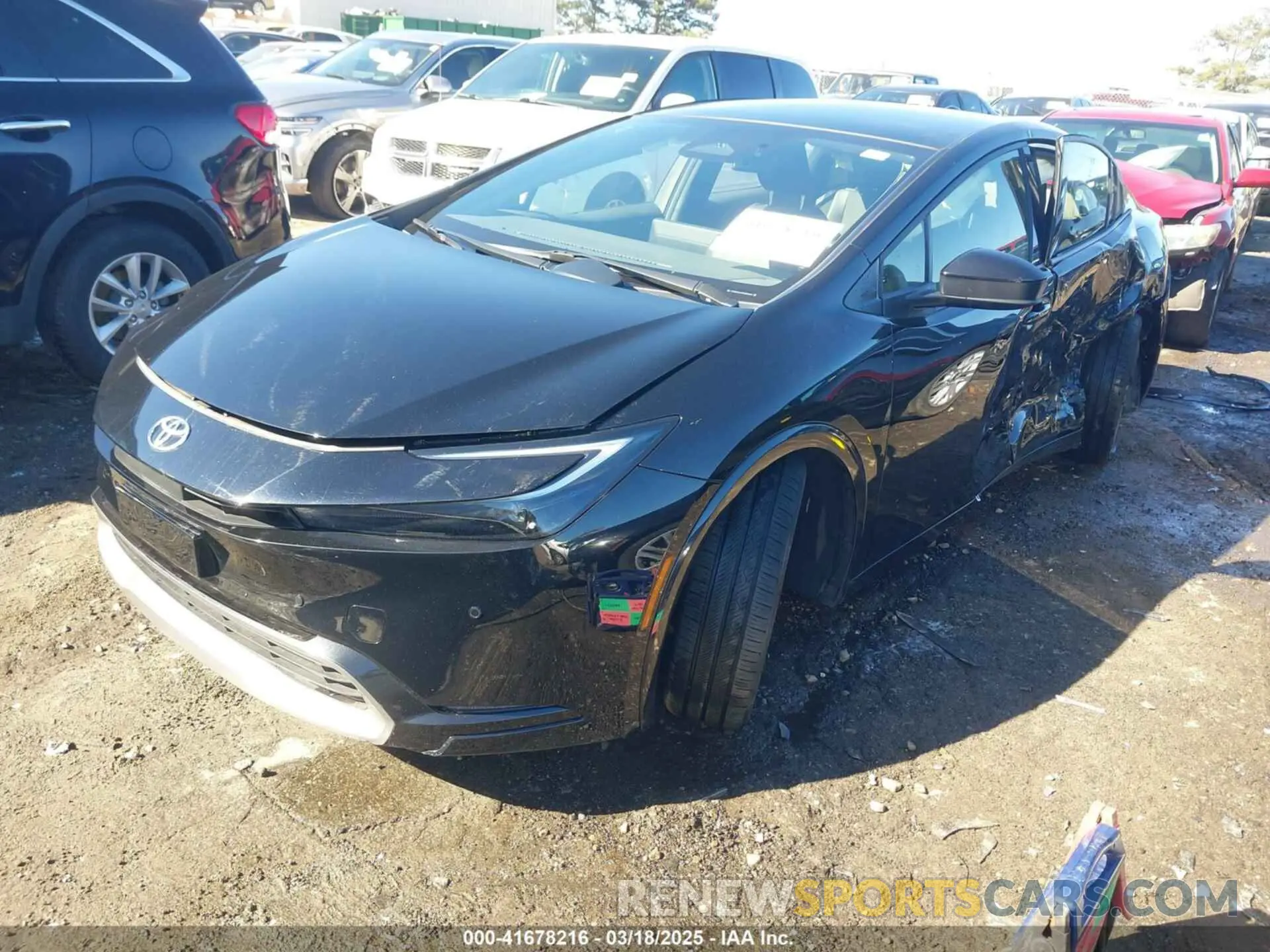2 Photograph of a damaged car JTDACAAU6P3000659 TOYOTA PRIUS 2023