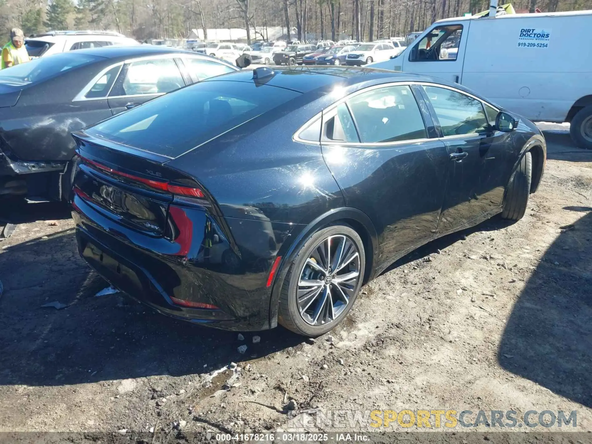 4 Photograph of a damaged car JTDACAAU6P3000659 TOYOTA PRIUS 2023