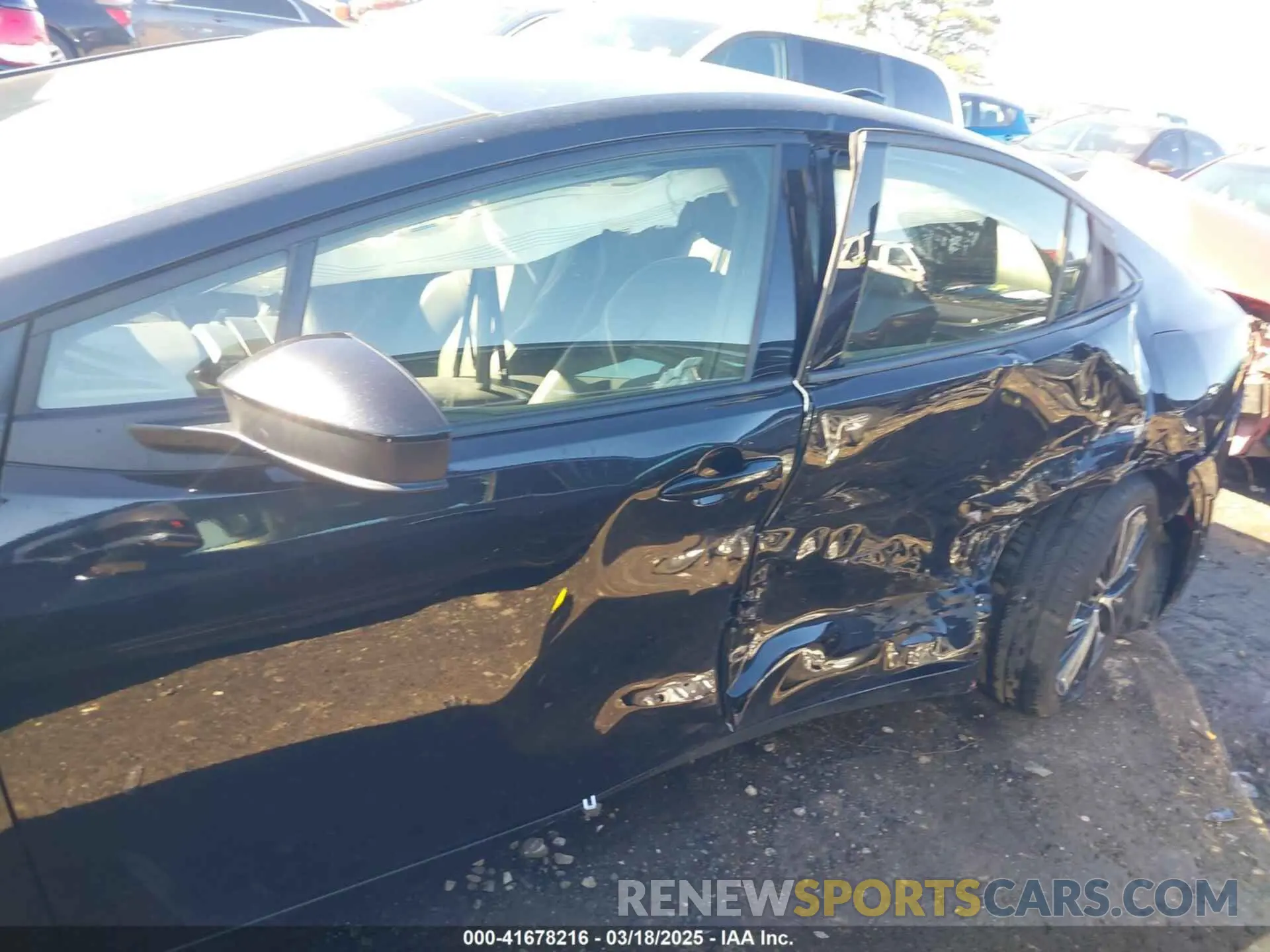 6 Photograph of a damaged car JTDACAAU6P3000659 TOYOTA PRIUS 2023