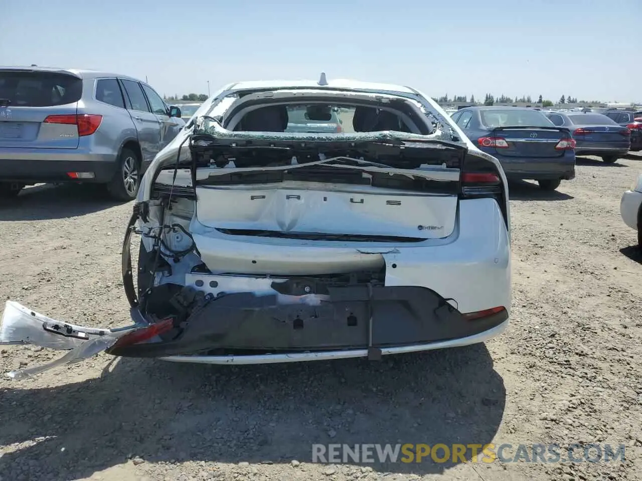 6 Photograph of a damaged car JTDACAAU6P3001018 TOYOTA PRIUS 2023