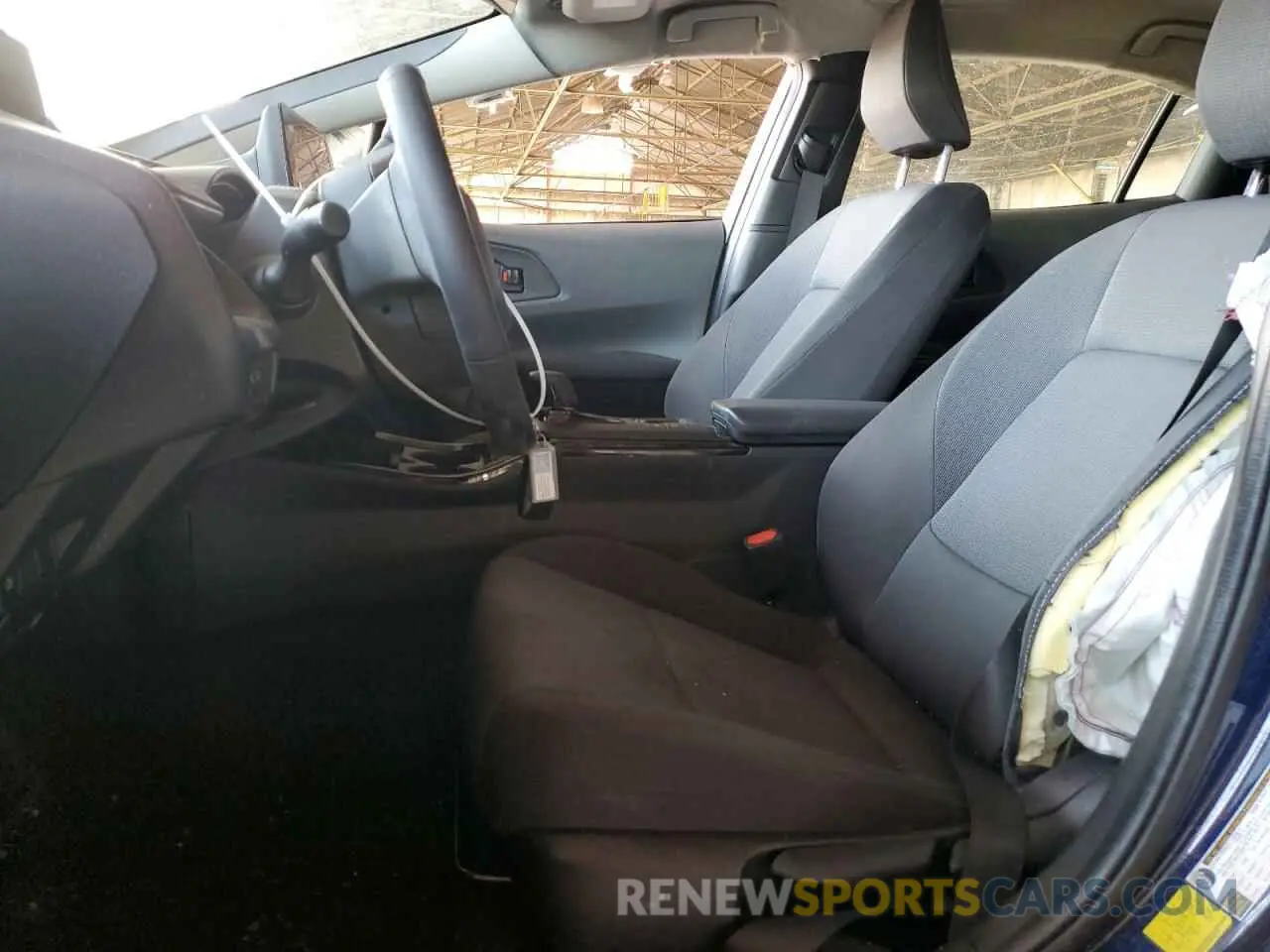 7 Photograph of a damaged car JTDACAAU6P3007725 TOYOTA PRIUS 2023