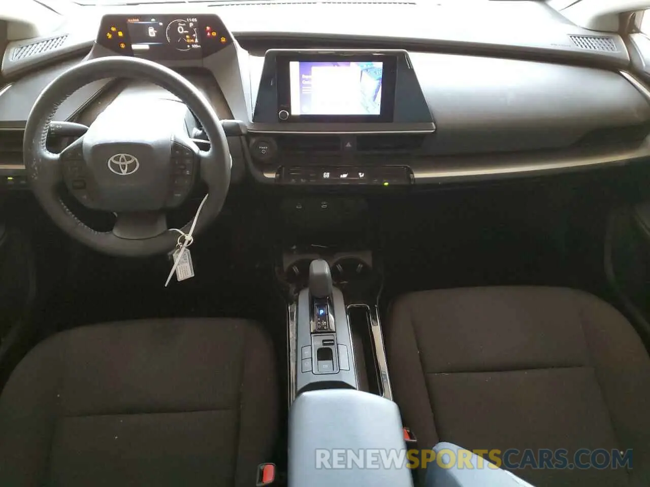 8 Photograph of a damaged car JTDACAAU6P3007725 TOYOTA PRIUS 2023