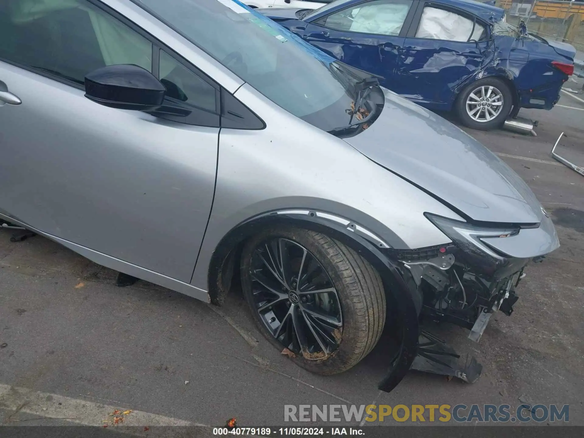 1 Photograph of a damaged car JTDACAAU6P3011449 TOYOTA PRIUS 2023