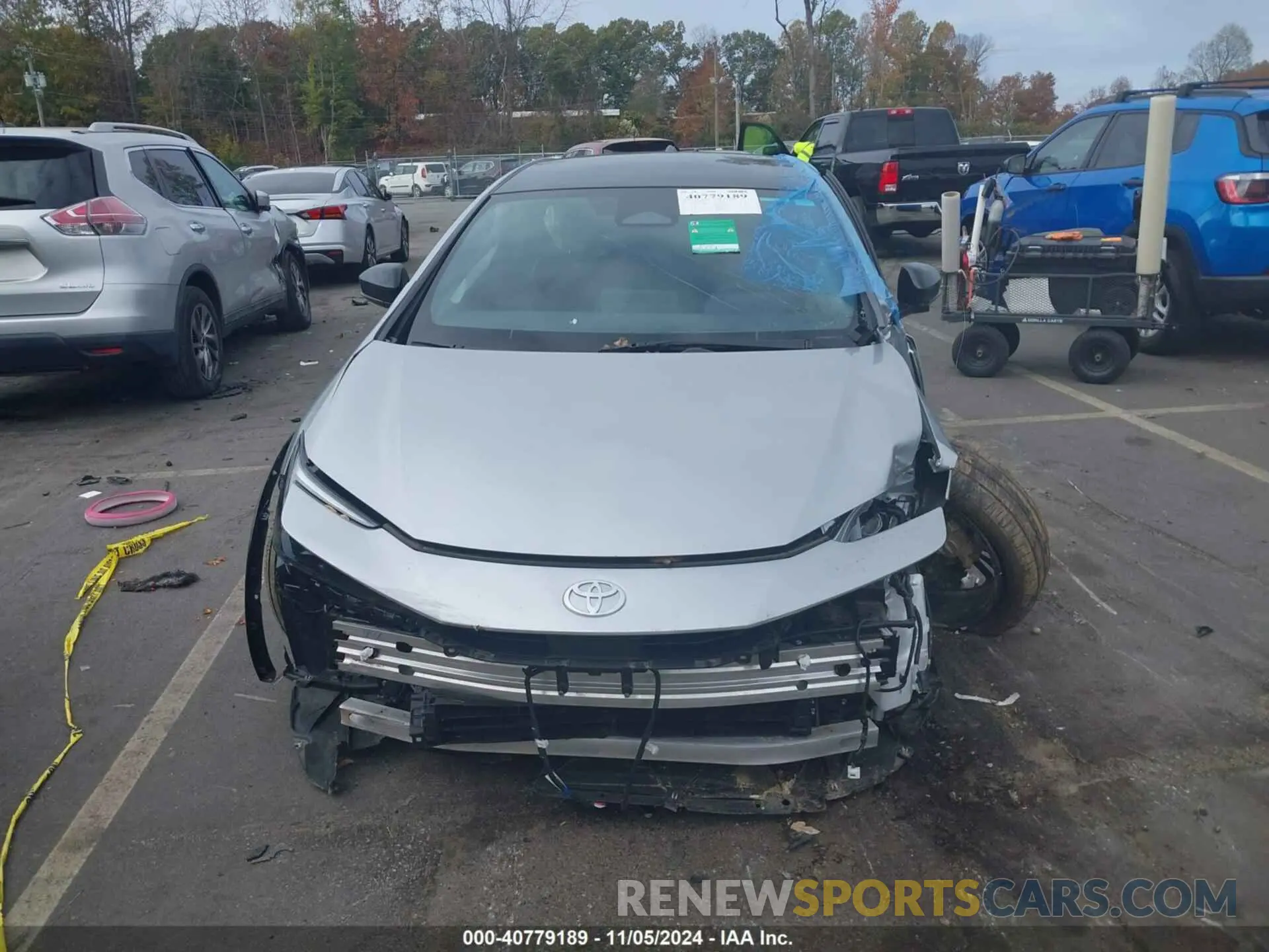 12 Photograph of a damaged car JTDACAAU6P3011449 TOYOTA PRIUS 2023