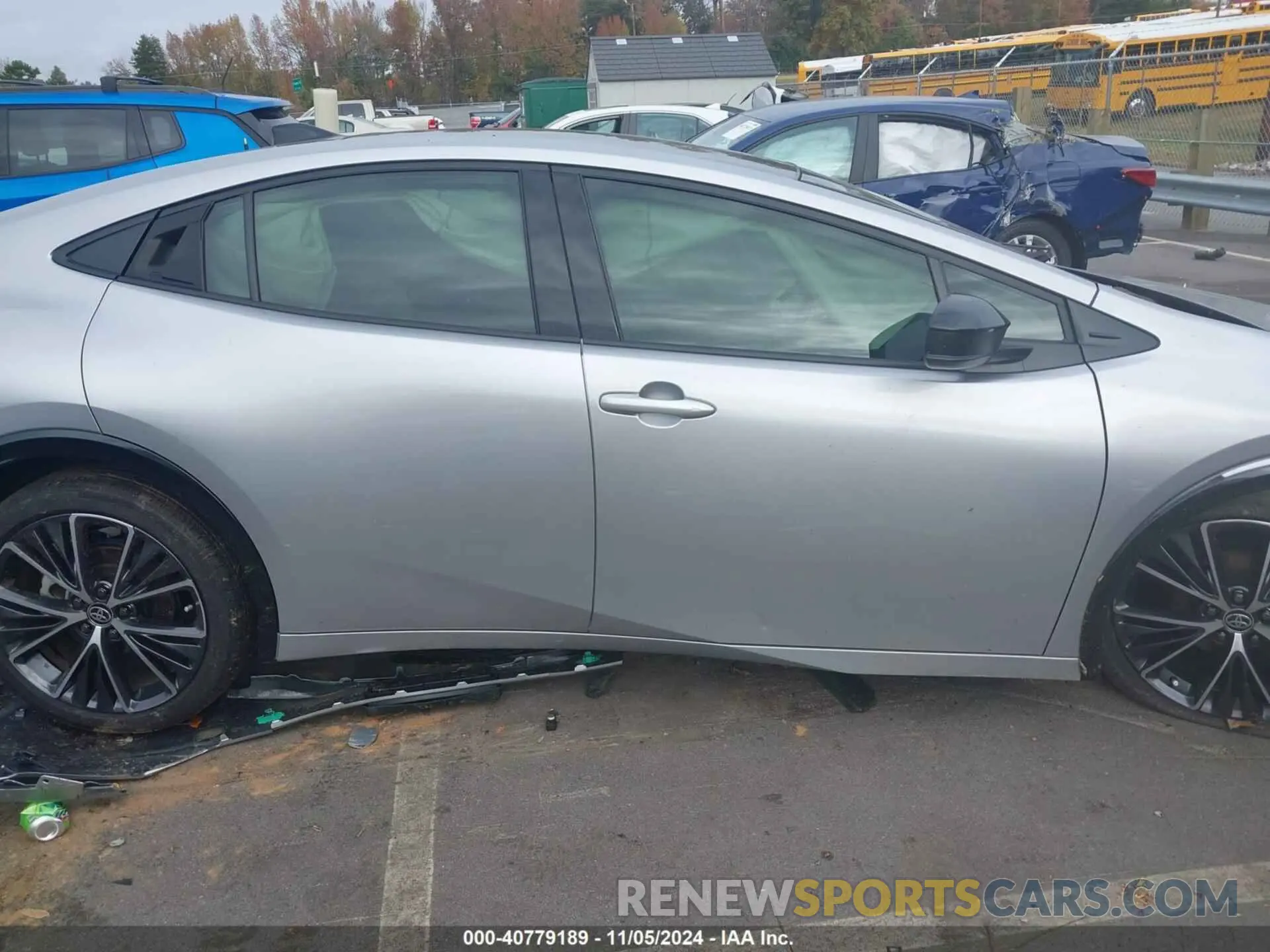 13 Photograph of a damaged car JTDACAAU6P3011449 TOYOTA PRIUS 2023