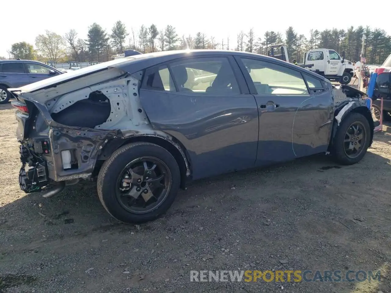 3 Photograph of a damaged car JTDACAAU7P3008382 TOYOTA PRIUS 2023