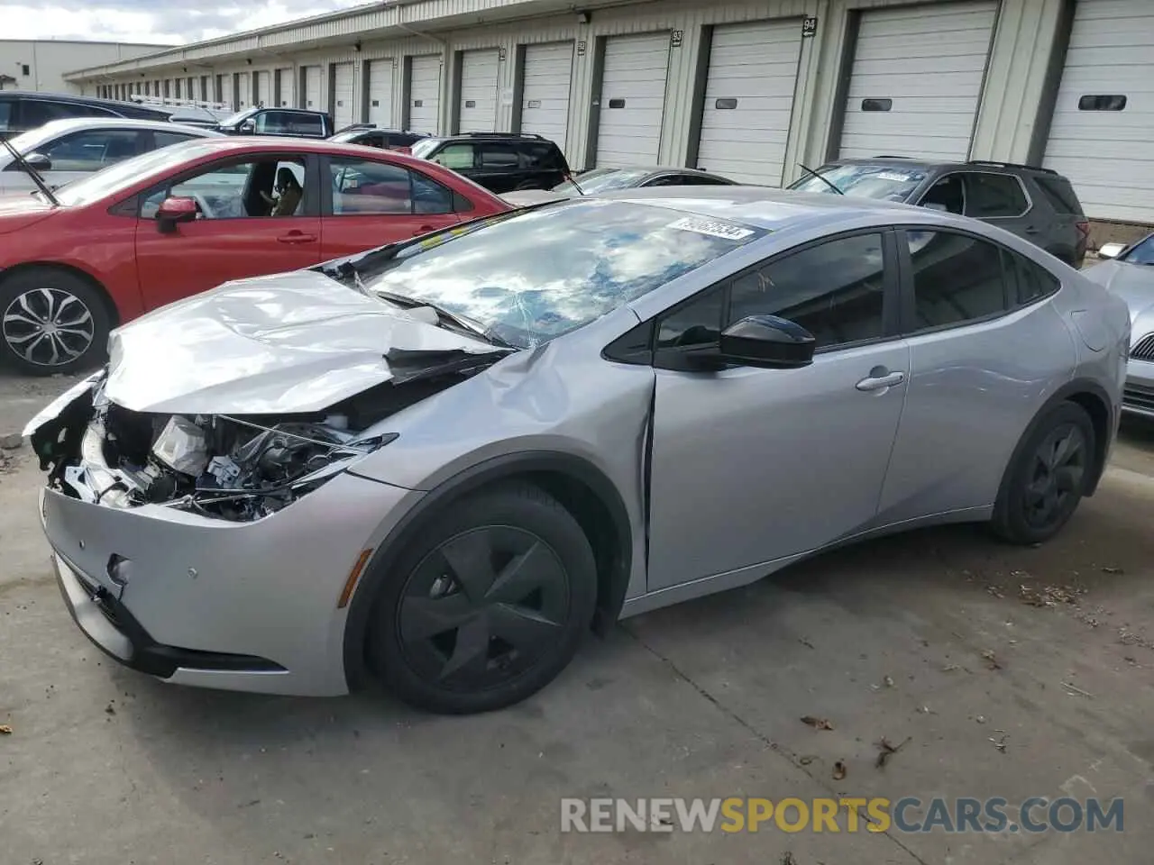1 Photograph of a damaged car JTDACAAU7P3008950 TOYOTA PRIUS 2023