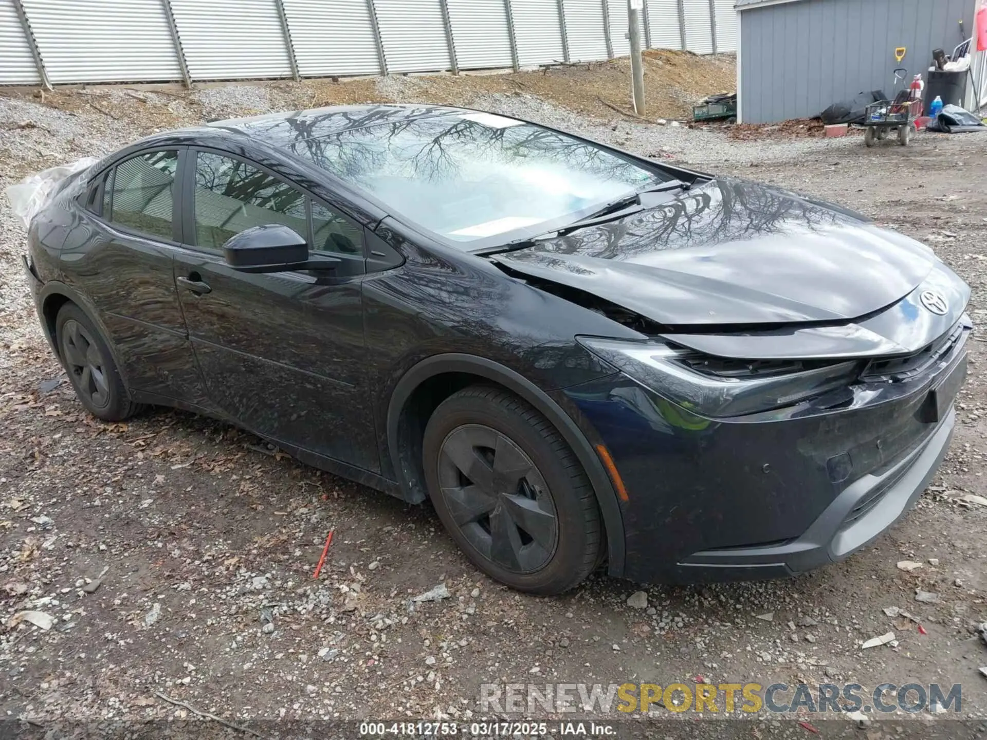 1 Photograph of a damaged car JTDACAAU8P3002140 TOYOTA PRIUS 2023
