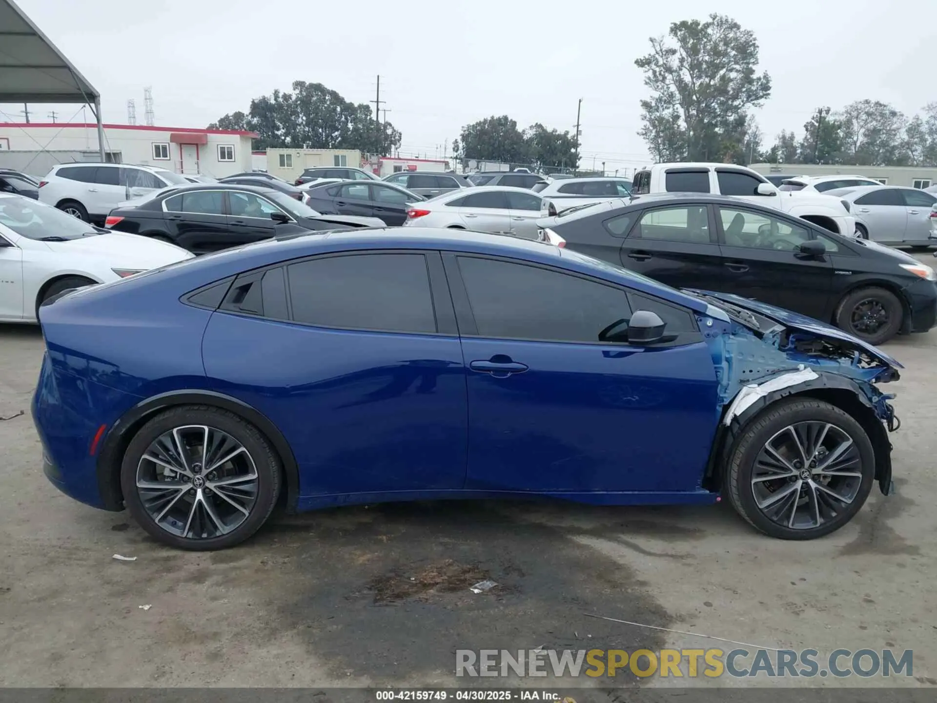 14 Photograph of a damaged car JTDACAAU8P3002445 TOYOTA PRIUS 2023