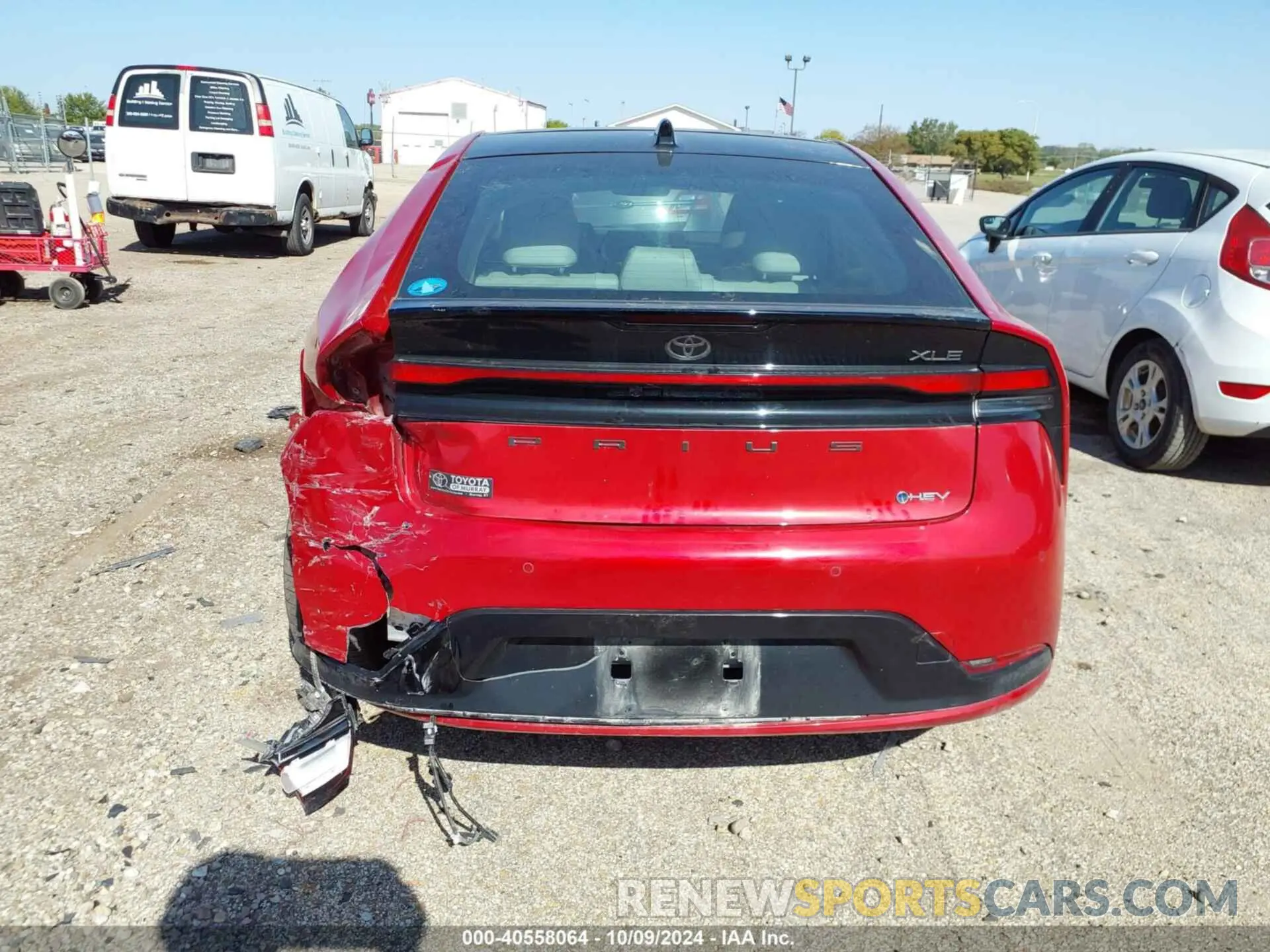 16 Photograph of a damaged car JTDACAAU8P3003708 TOYOTA PRIUS 2023