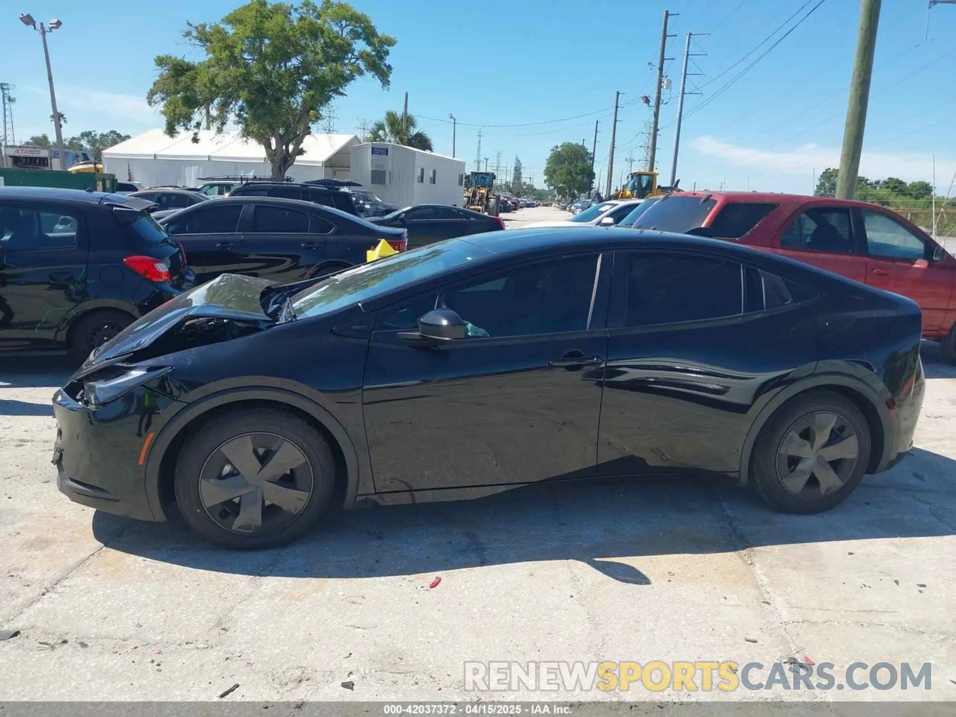 14 Photograph of a damaged car JTDACAAU9P3007704 TOYOTA PRIUS 2023