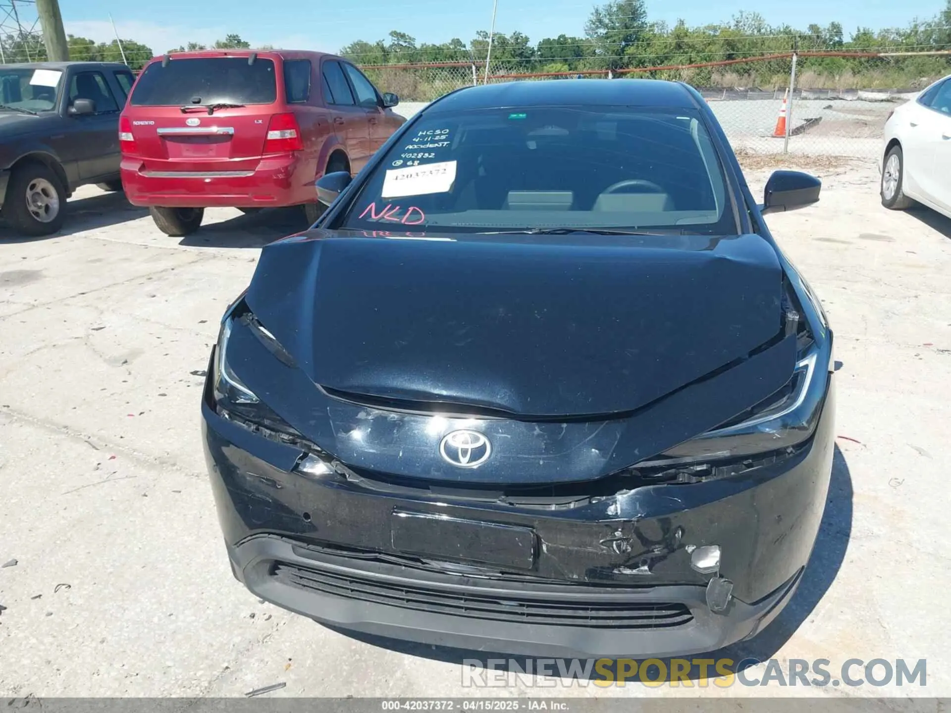 6 Photograph of a damaged car JTDACAAU9P3007704 TOYOTA PRIUS 2023