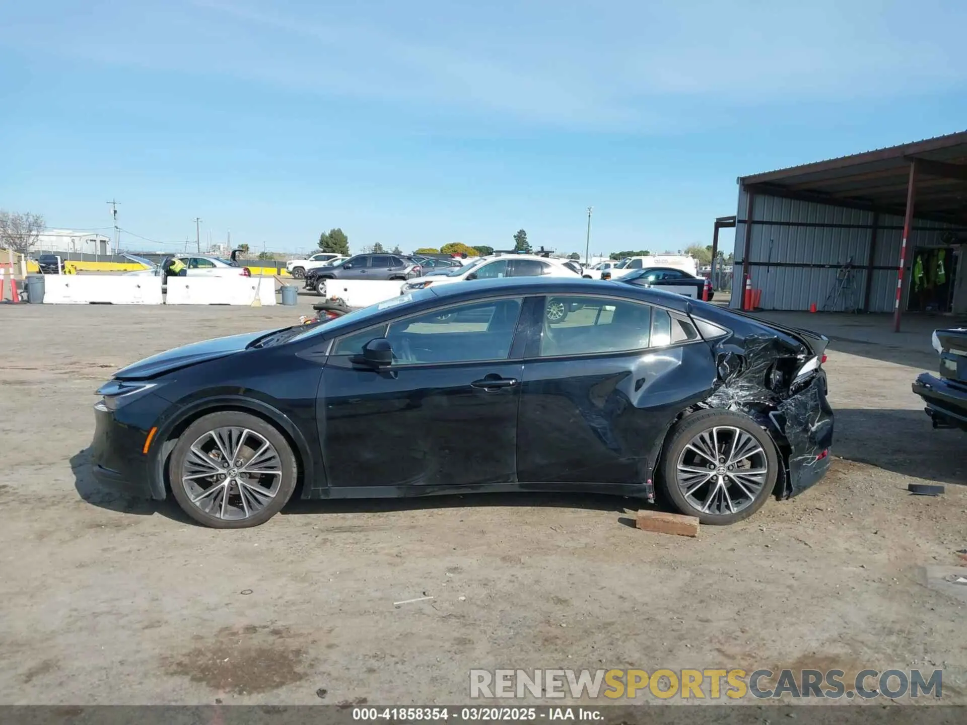 13 Photograph of a damaged car JTDACAAU9P3013616 TOYOTA PRIUS 2023