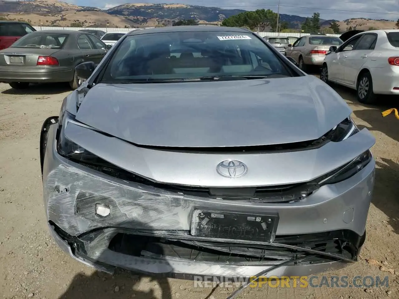 5 Photograph of a damaged car JTDACAAUXP3004147 TOYOTA PRIUS 2023