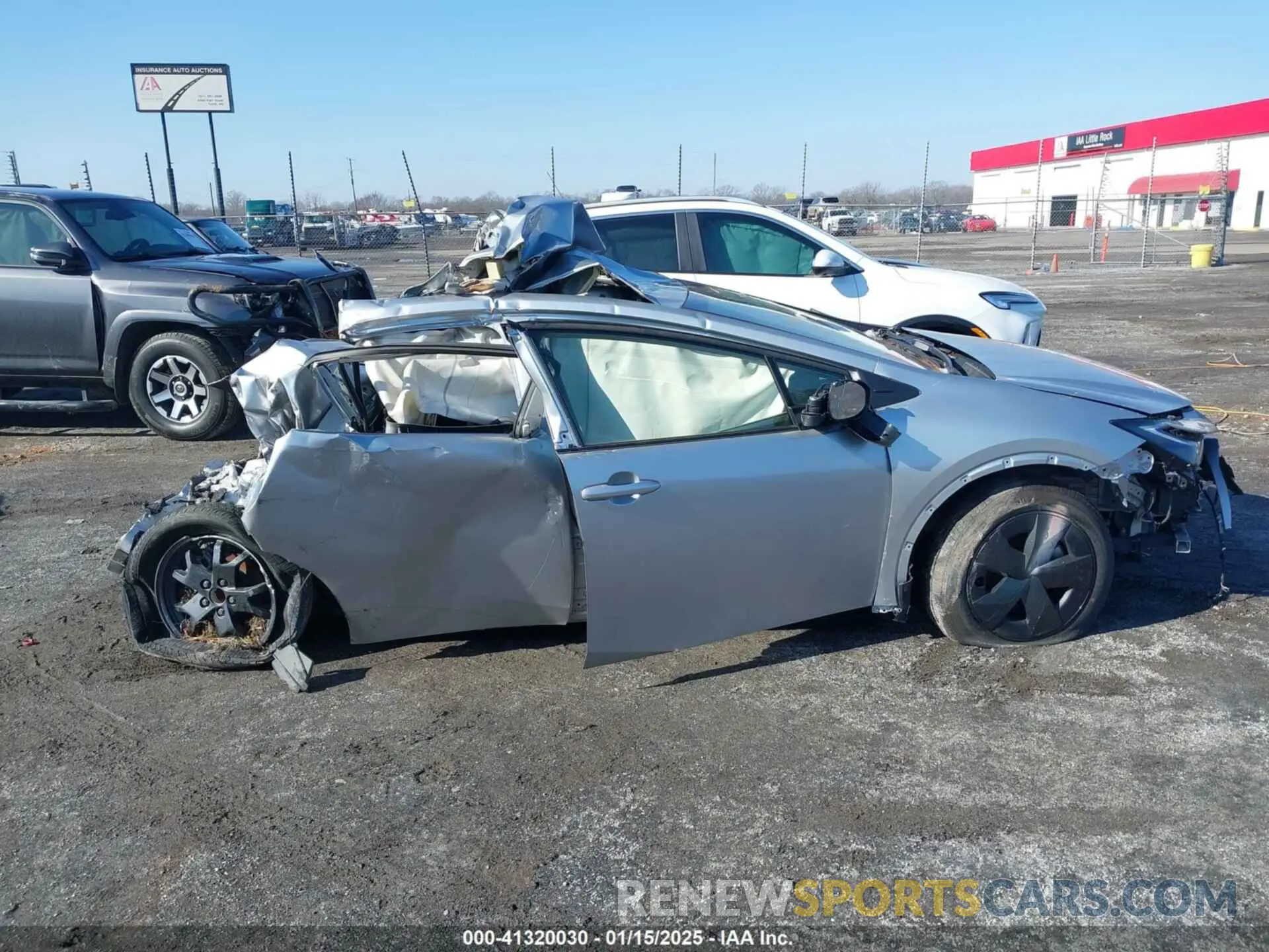 12 Photograph of a damaged car JTDACAAUXP3005380 TOYOTA PRIUS 2023