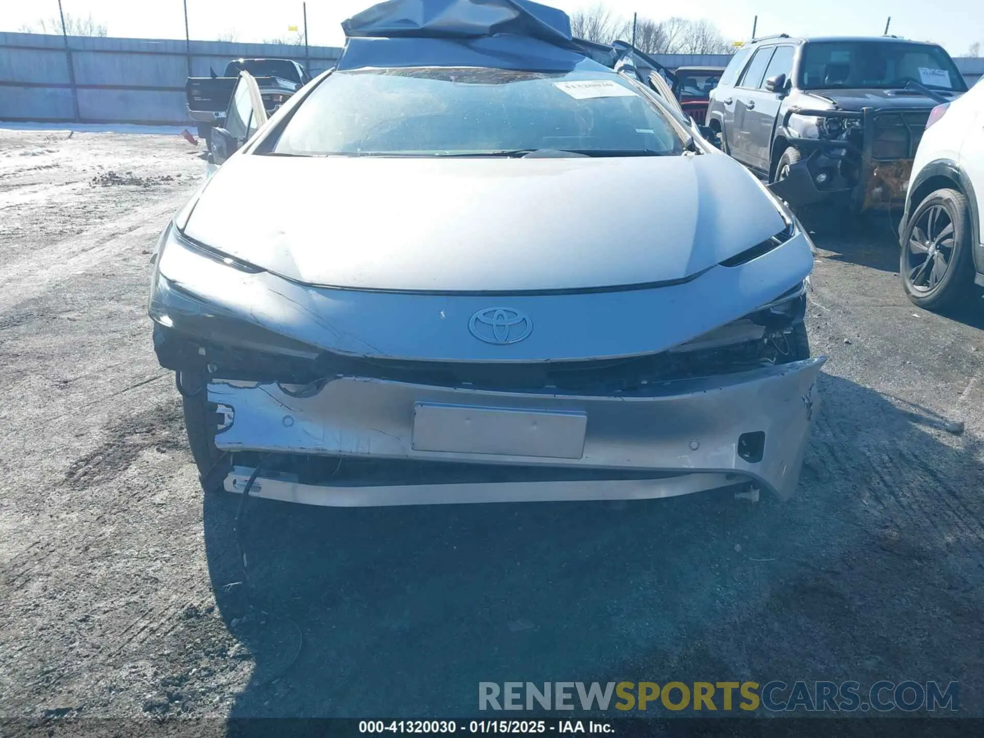 17 Photograph of a damaged car JTDACAAUXP3005380 TOYOTA PRIUS 2023