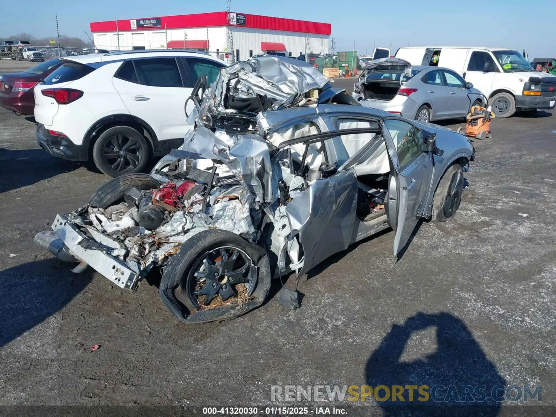 4 Photograph of a damaged car JTDACAAUXP3005380 TOYOTA PRIUS 2023