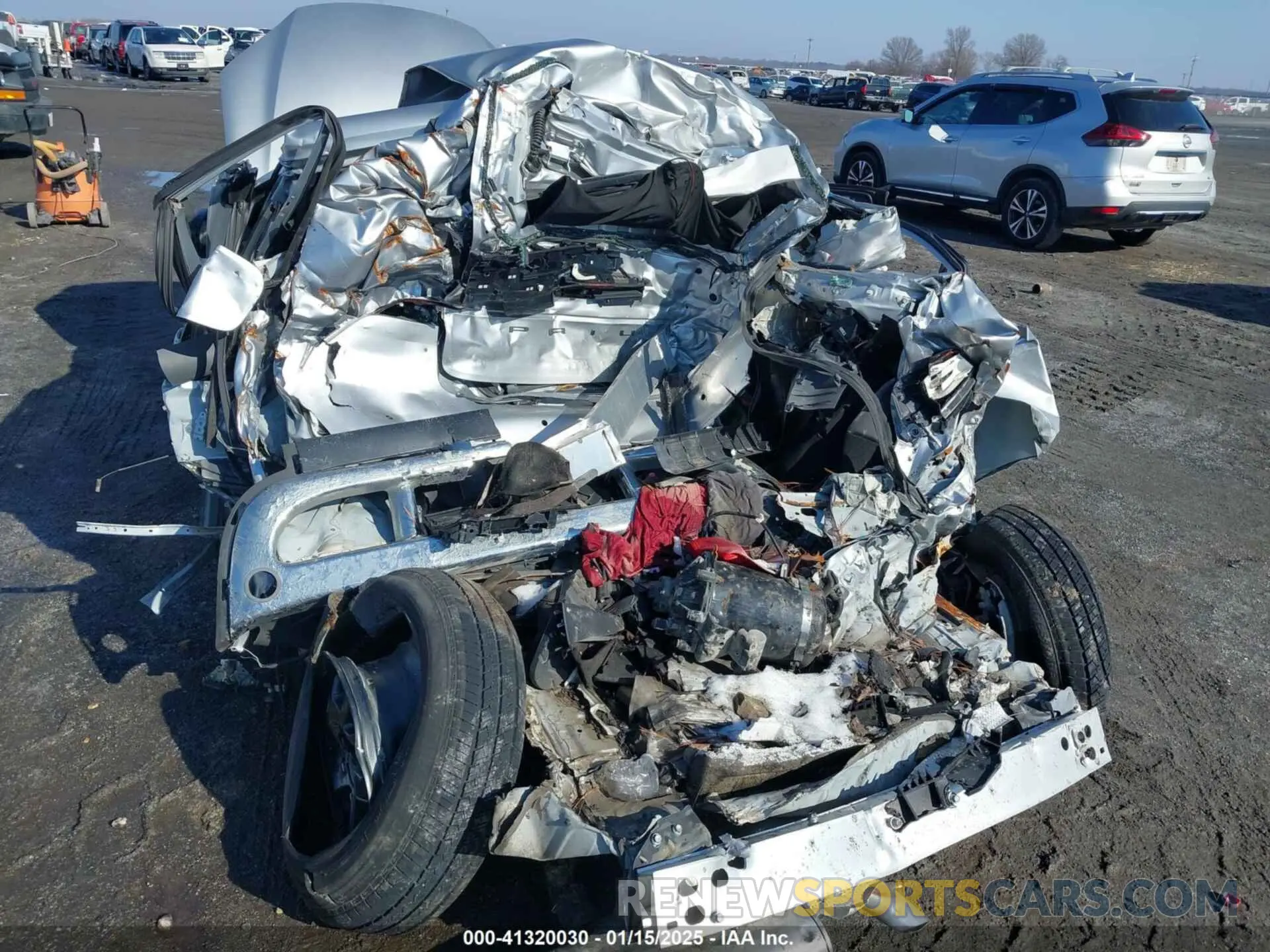 6 Photograph of a damaged car JTDACAAUXP3005380 TOYOTA PRIUS 2023