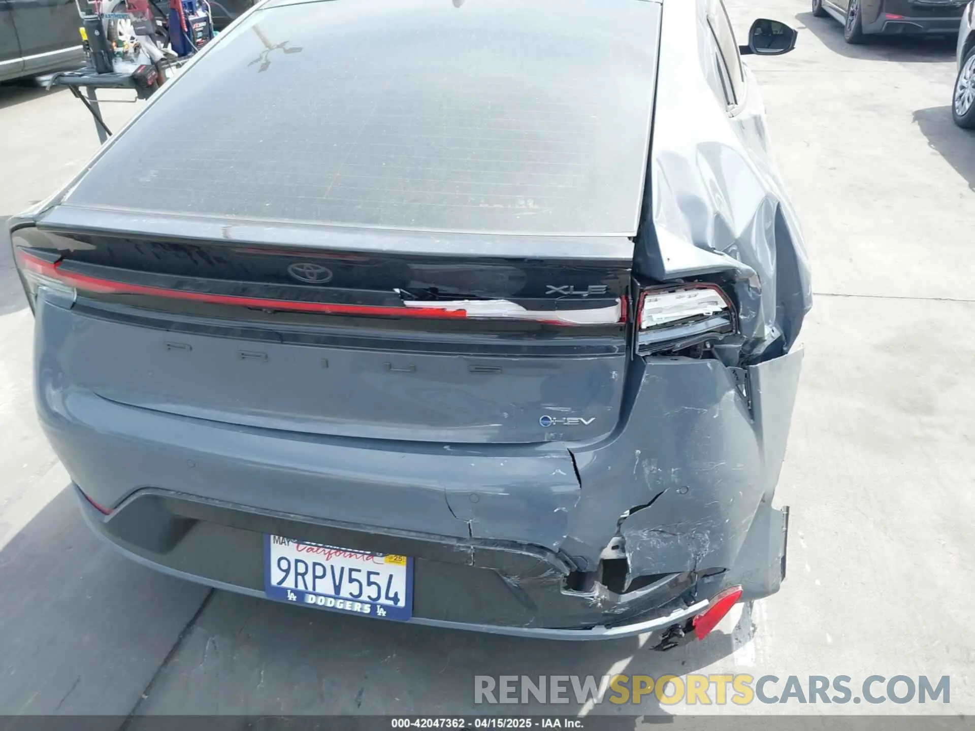 12 Photograph of a damaged car JTDACAAUXP3006206 TOYOTA PRIUS 2023