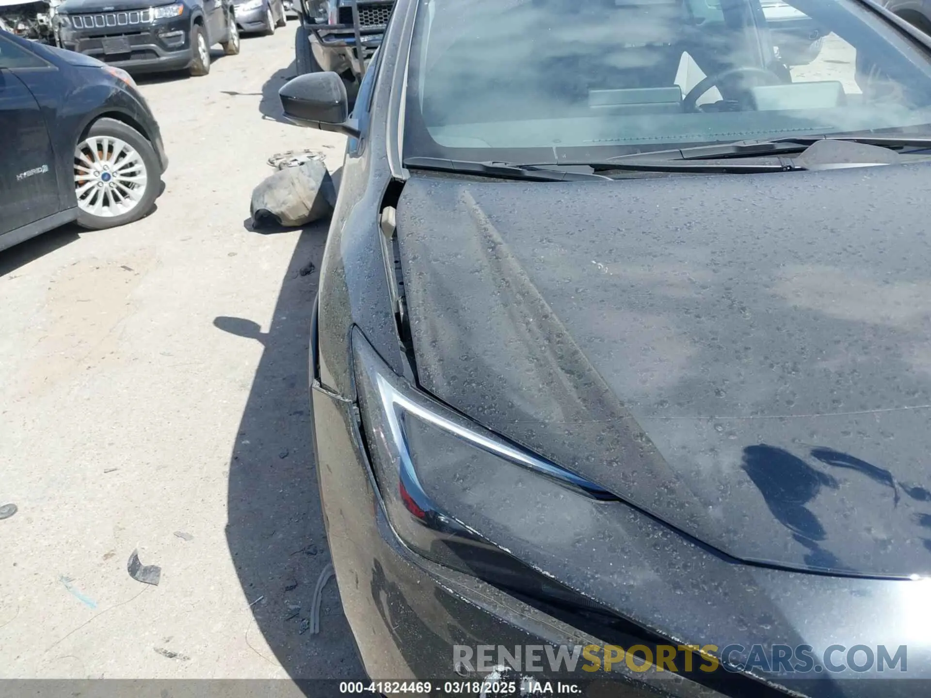 6 Photograph of a damaged car JTDACAAUXP3008201 TOYOTA PRIUS 2023