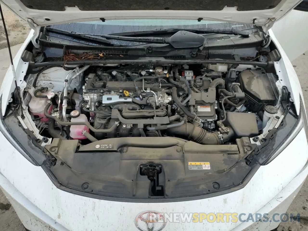 11 Photograph of a damaged car JTDACAAUXP3008795 TOYOTA PRIUS 2023