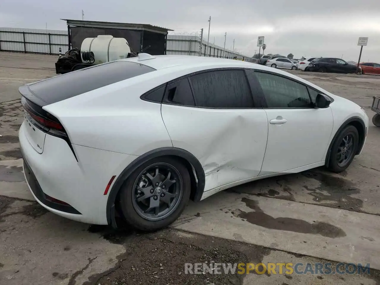 3 Photograph of a damaged car JTDACAAUXP3008795 TOYOTA PRIUS 2023