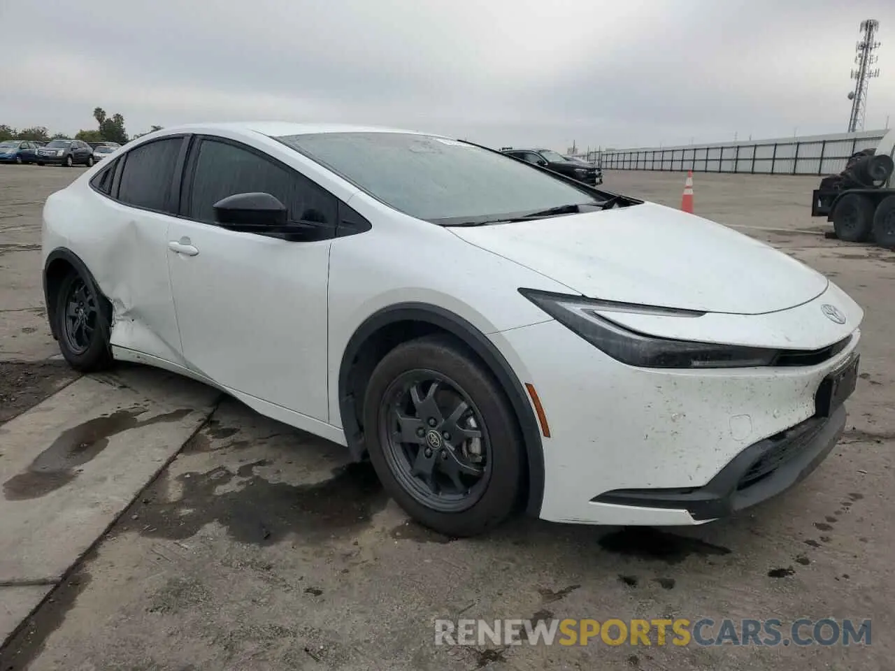 4 Photograph of a damaged car JTDACAAUXP3008795 TOYOTA PRIUS 2023