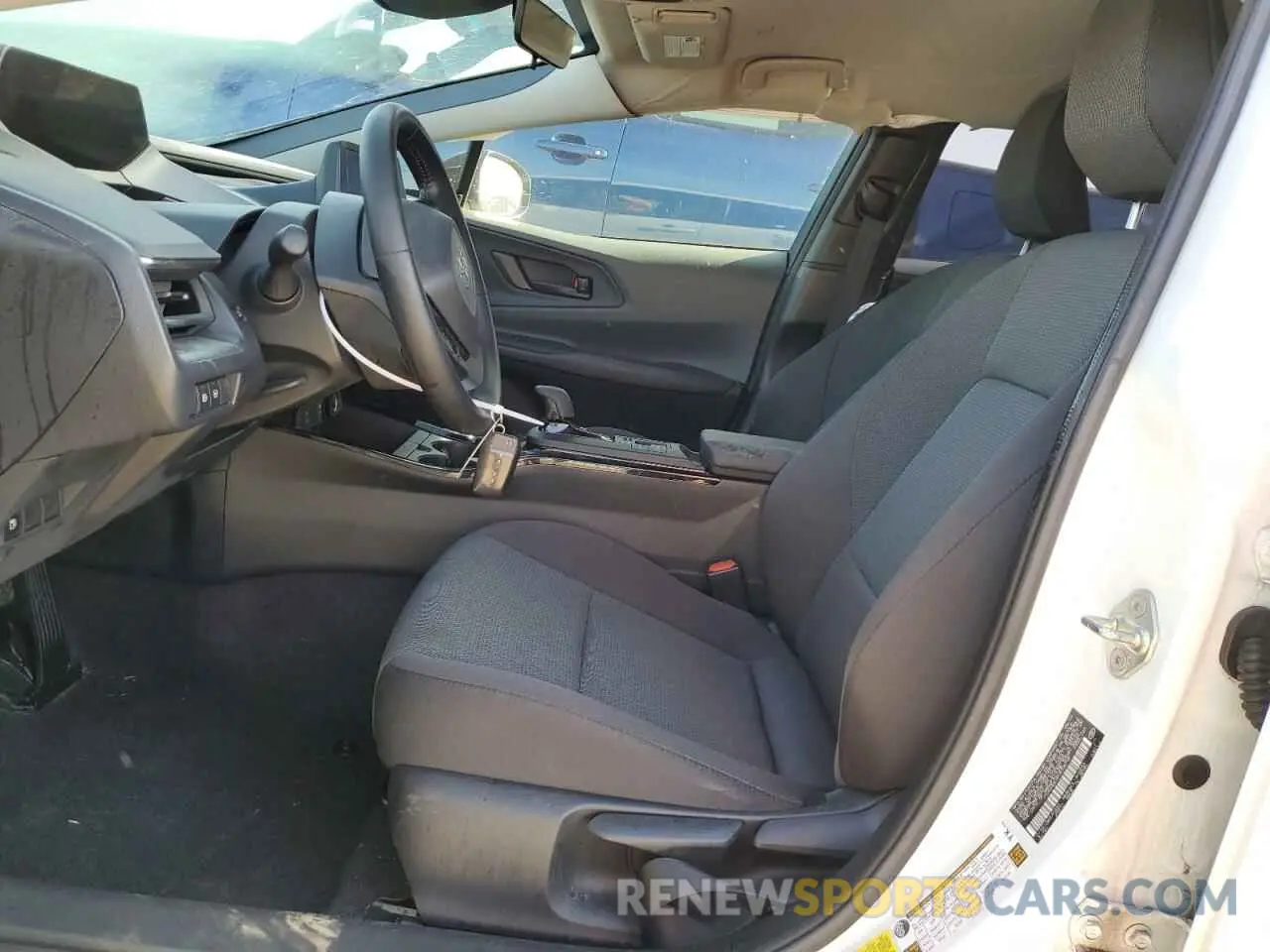 7 Photograph of a damaged car JTDACAAUXP3008795 TOYOTA PRIUS 2023