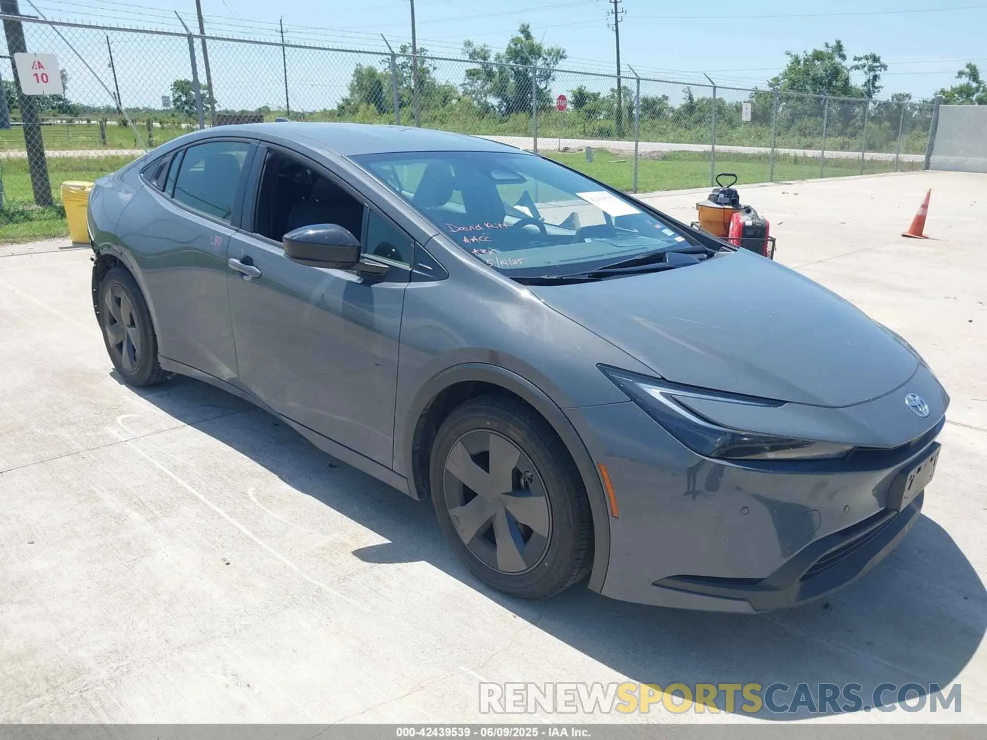 1 Photograph of a damaged car JTDACAAUXP3008831 TOYOTA PRIUS 2023