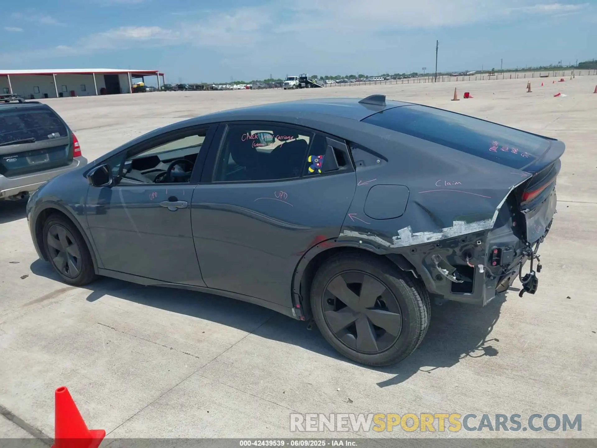 14 Photograph of a damaged car JTDACAAUXP3008831 TOYOTA PRIUS 2023