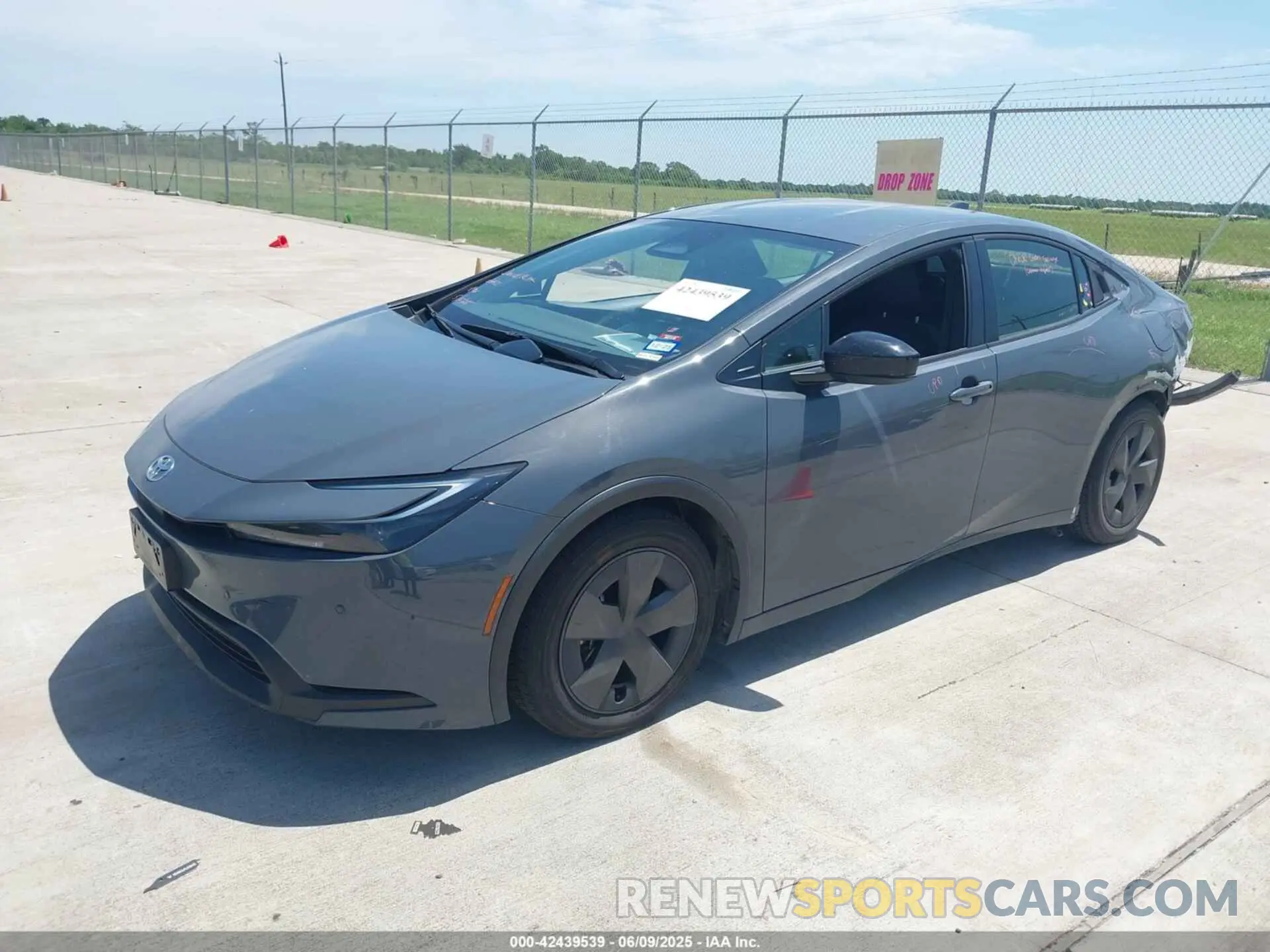 2 Photograph of a damaged car JTDACAAUXP3008831 TOYOTA PRIUS 2023